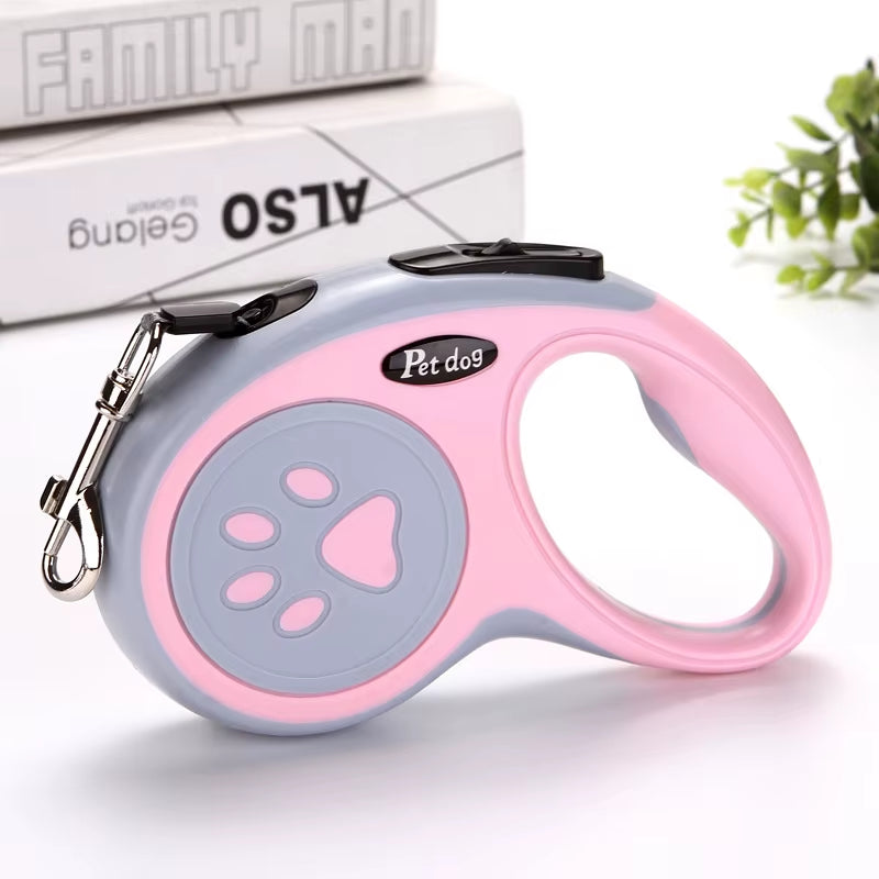 5-Meter-Long Pet Leash with Automatic Telescopic Dog Leash